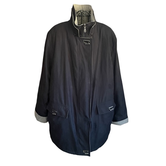 London Harbor By Fleet Street Jacket Coat Double Lined Women's Plus Size 18/20 - Picture 2 of 14